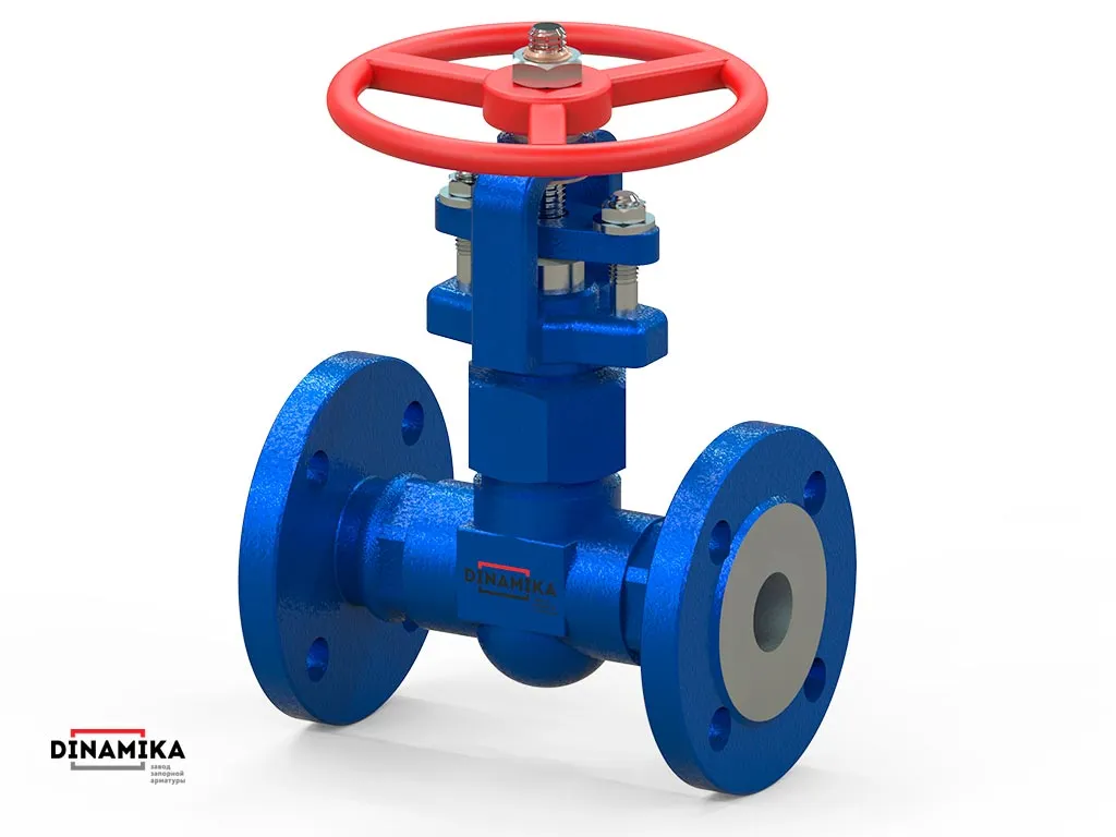 Клиновая задвижка 31лс77нж Ду25 Ру250 фланцевый - фото